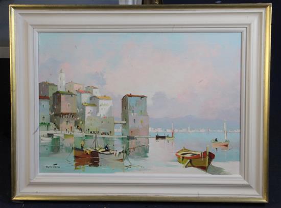 Cecil Rochfort DOyly John (1906-1993) Mentone 18 x 26in.